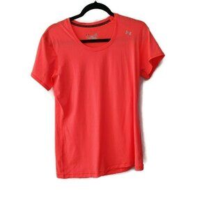 Under Armour Short Sleeve Heat Gear Fitted Shirt L